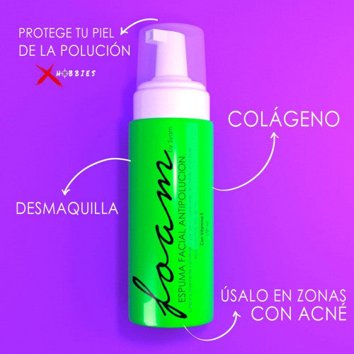 Espuma Facial Antipolución con Vitamina E - 150 ml