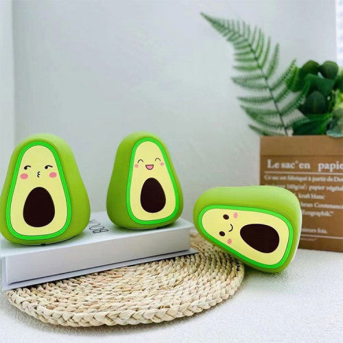 lampara de aguacate led silicona con sensor inteligente recargable usb