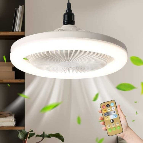 Lámpara Ventilador de Techo con Control Remoto