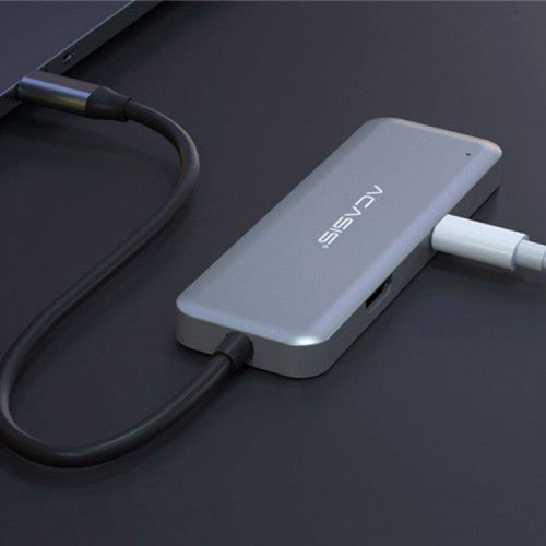 Multi Puertos Mini Hub USB-C de 5 Puertos para Mac y Dispositivos Múltiples - CM005