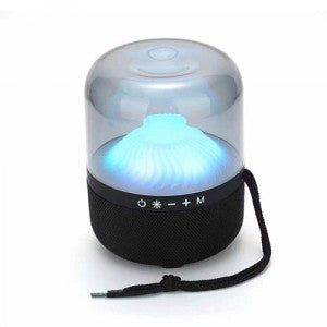 Parlante Bluetooth TG-325 Negro con Luces LED