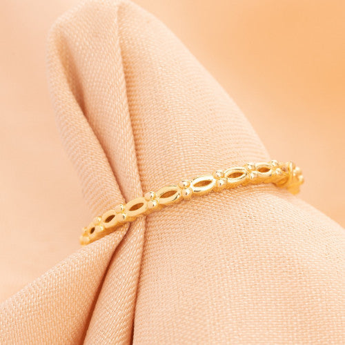 anillo leah | oro aurux by. lauri estrada