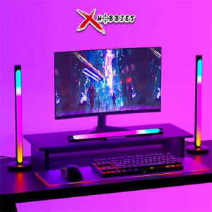 Barras de Luz LED RGB Audiorítmicas Bluetooth con Control Remoto