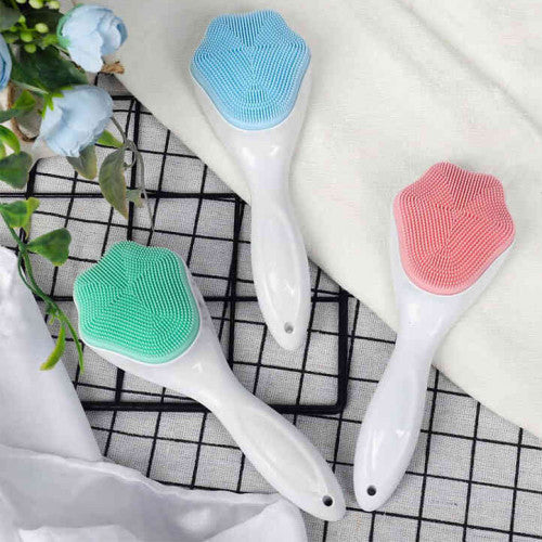 masajeador y limpiador facial beauty cleanser azul