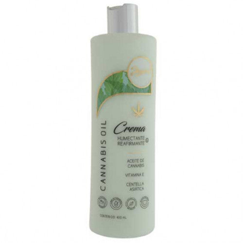 Crema Humectante y Reafirmante de Cannabis con Vitamina E y Centella Asiática - 450 ml
