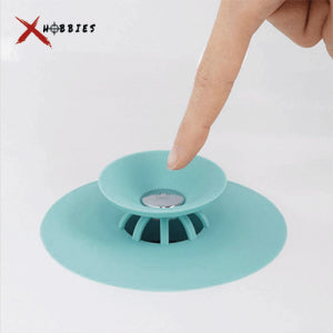 Tapón de Drenaje de Silicona para Fregadero y Filtro de Desagüe - Paquete x2
