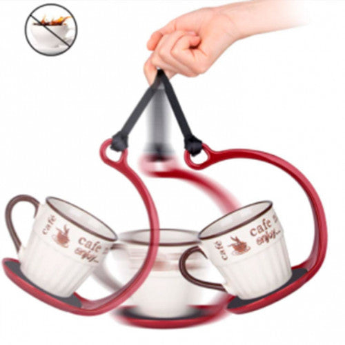 Porta Vasos Antiderrame para Tazas y Mugs - Soporte Estable y Portátil