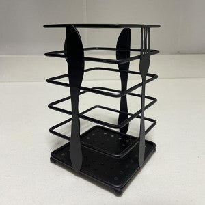 Porta Cucharas Metálico para Cocina - Soporte Organizador de Utensilios