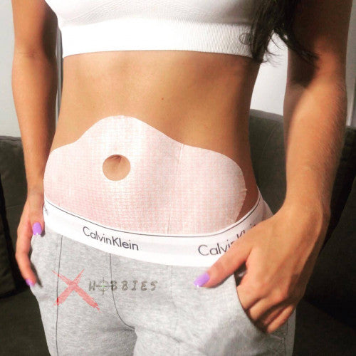 parche natural de tratamiento abdominal x5