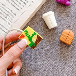 Protectores de Cables x2 Diseño Lemontea