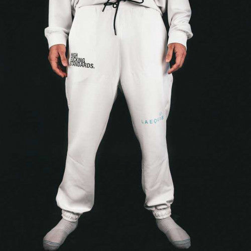 jogger high jogger blanco talla xl