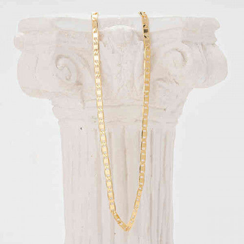 Cadena Oro Aurux Valentino Liso de 3,5mm - 45 cm