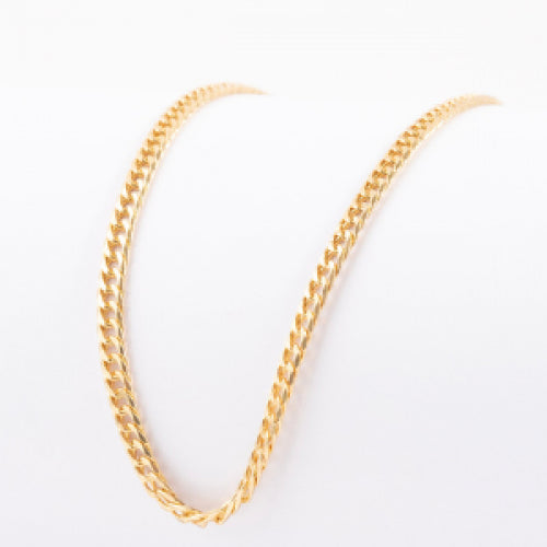 Pulsera Aurux Cubana 18 cm de Oro Laminado 18K