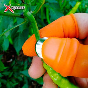 Uña Guante de Silicona para Dedo Pulgar | Recolector de Frutas y Verduras de Jardín