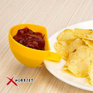 Set x4 Cuencos para Salsas y Especias con Clip – Soporte para Platos