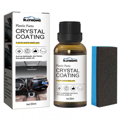 Limpiador Restaurador de Plásticos para Vehículos con Esponja - 30 ml