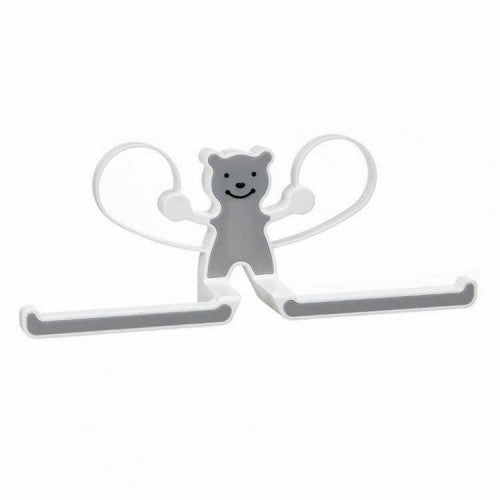 Soporte Doble Multifuncional de Pared | Organizador de Baño y Accesorios con Ganchos