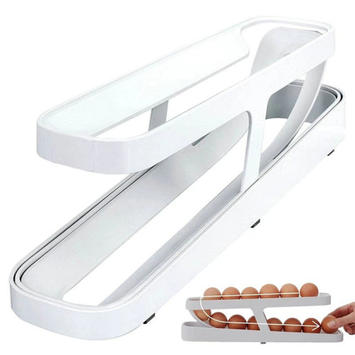 Dispensador de Huevos Automático de Dos Niveles para Refrigerador