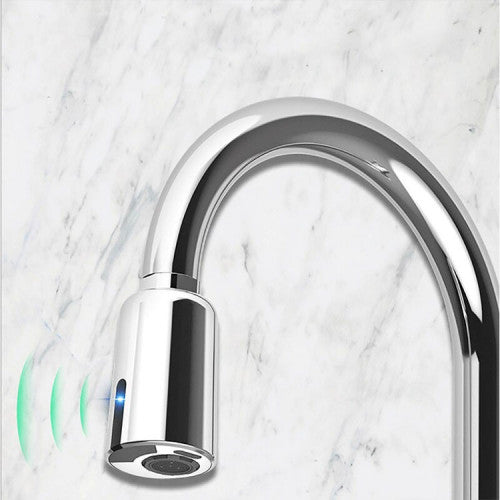Grifo Inteligente con Sensor y Carga USB - Ahorra Agua Fácilmente