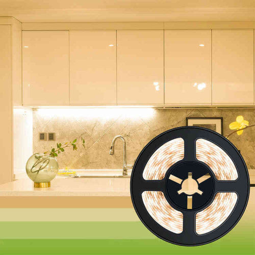 Tira de Luz LED para el Hogar con Sensor de Movimiento PIR de 2 Metros