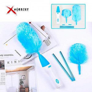 Cepillo Plumero Limpiador de Polvo Electrónico Giratorio Spin Duster - Recargable y Motorizado