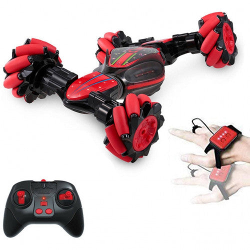 Carro RC Transformable con Control de Manilla - Negro