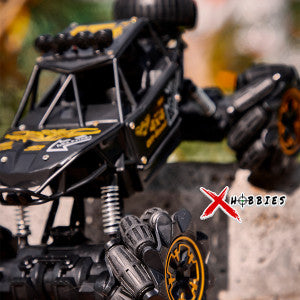 carro r/c drift cross country - rojo