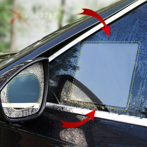 Sticker Impermeabilizante para Ventanas Laterales de Carros (200x160mm)