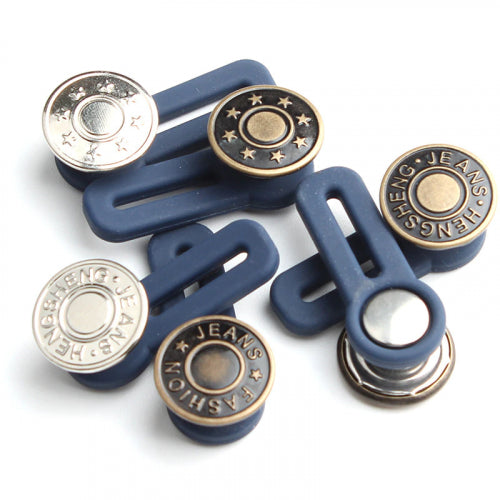Extensores de Botones para Jeans – Pack de 5