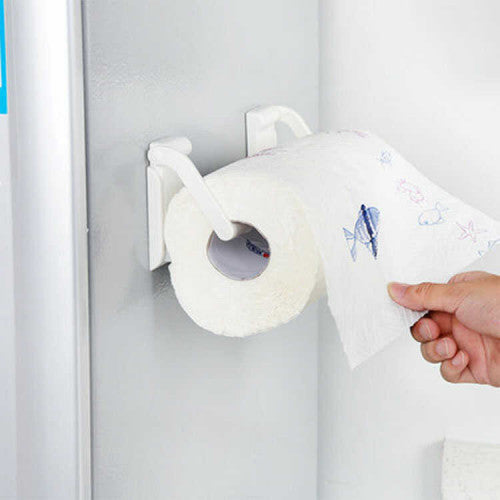 Soporte Estante Magnético para Toallas de Cocina y Papel Higiénico