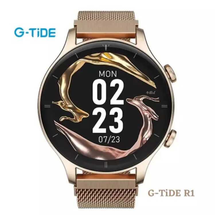 Smartwatch G-TIDE R1 Classic Oro Rosa | Reloj Inteligente de Alta Gama