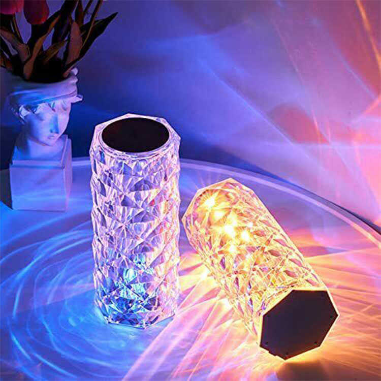 Lámpara de Cristal Luz LED con Parlante Bluetooth y Control Remoto –  Xhobbies