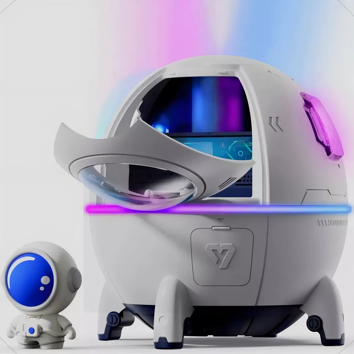 Humidificador Cápsula Astronauta Difusor de Aromas