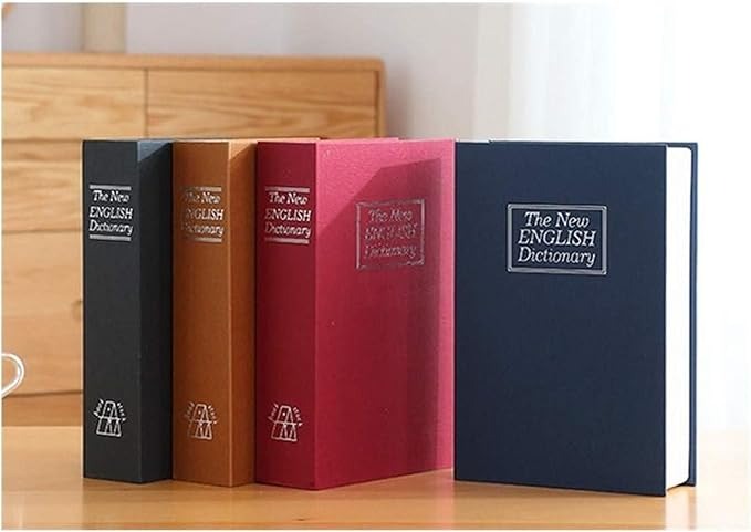 Caja Fuerte Libro Diccionario con Llave - Grande