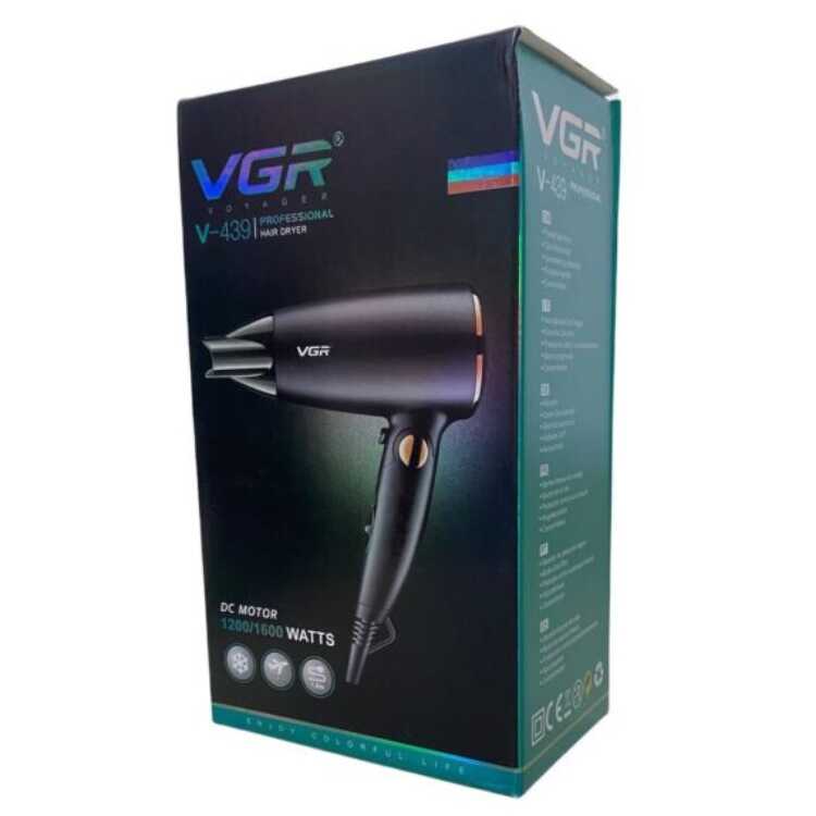 Mini Secador de Cabello Viajero Portatil Plegable VGR V-439