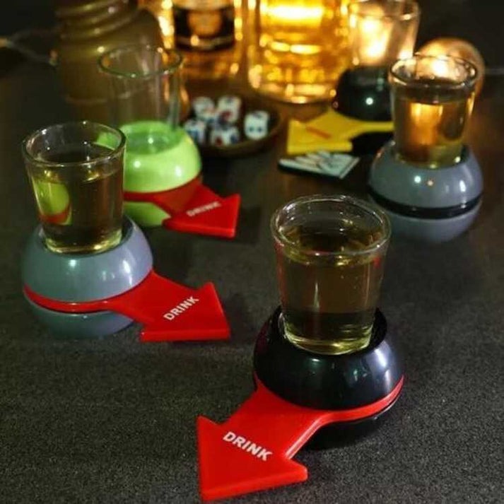 Ruleta Shot Spinner Tequilero para Fiestas