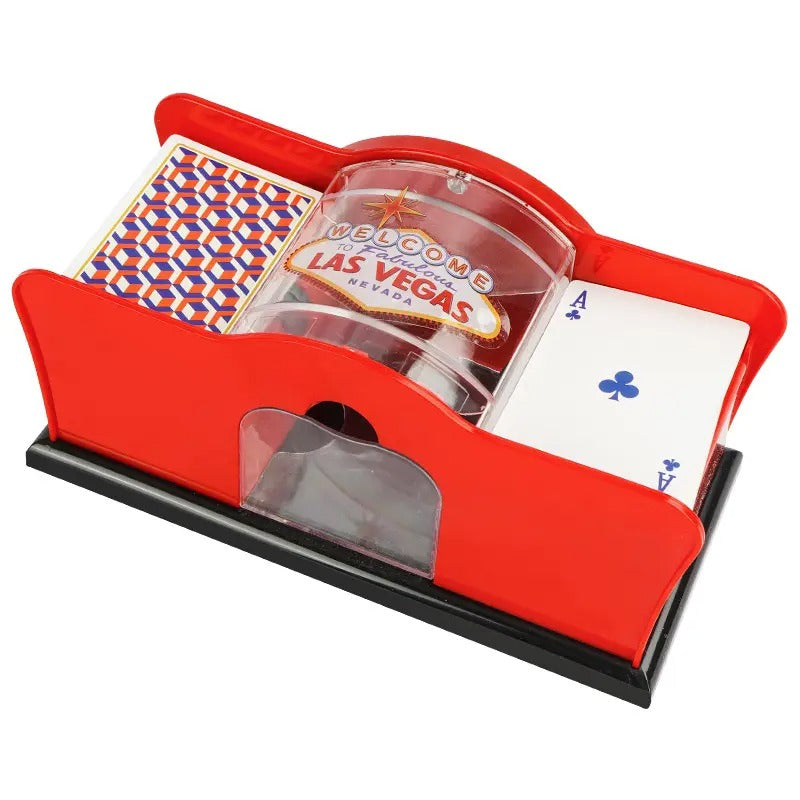Barajador Manual de Cartas - Ideal para Juegos de Póker y Blackjack
