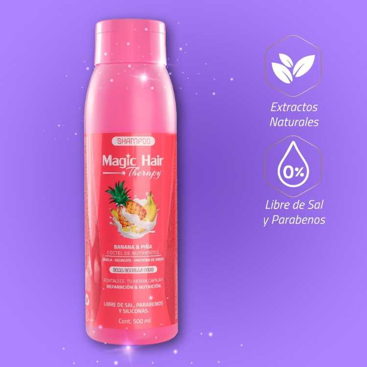 Shampoo Anticaída cabello Seco Sin Sal Magic Hair