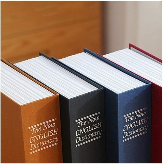 Caja Fuerte Libro Diccionario con Llave - Grande