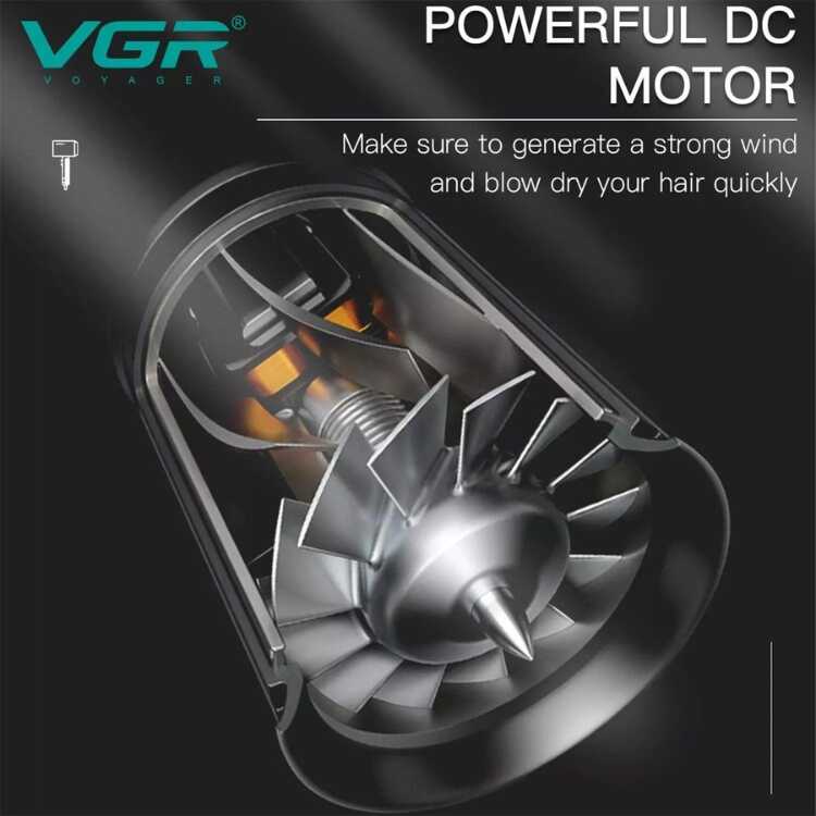 Mini Secador de Cabello Viajero Portatil Plegable VGR V-439