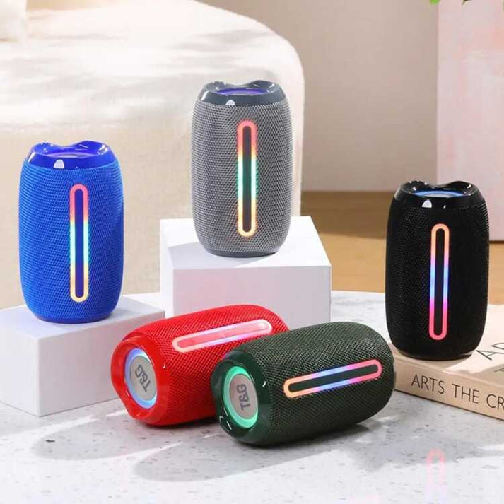 Parlante Inalámbrico RGB Bluetooth TG-653 - Tres Colores
