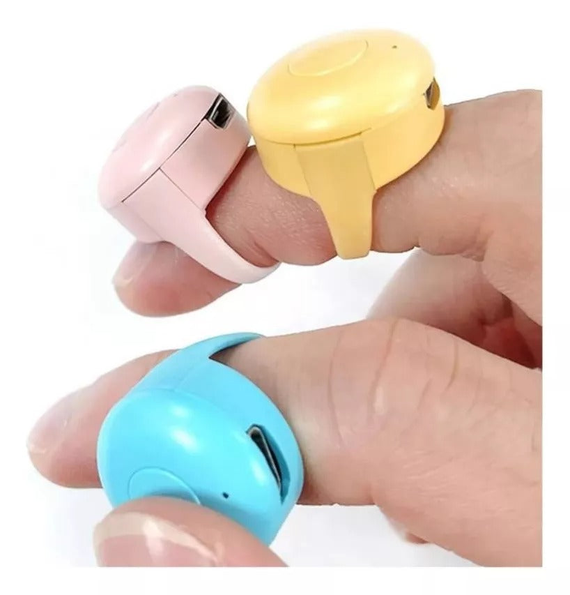 Anillo de Control Remoto Controlador de Video Bluetooth para Celular