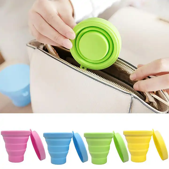 Vaso Esterilizador de Copa Menstrual Plegable | Portátil y Compacto