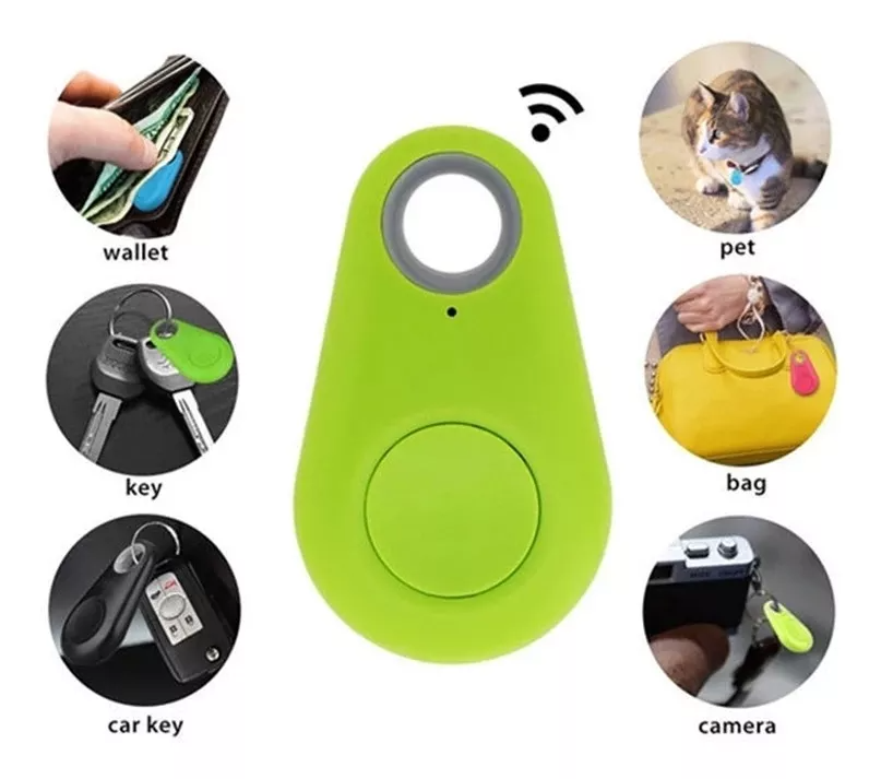Mini Localizador Inalámbrico con Alarma GPS Antipérdida para Llaves y Objetos