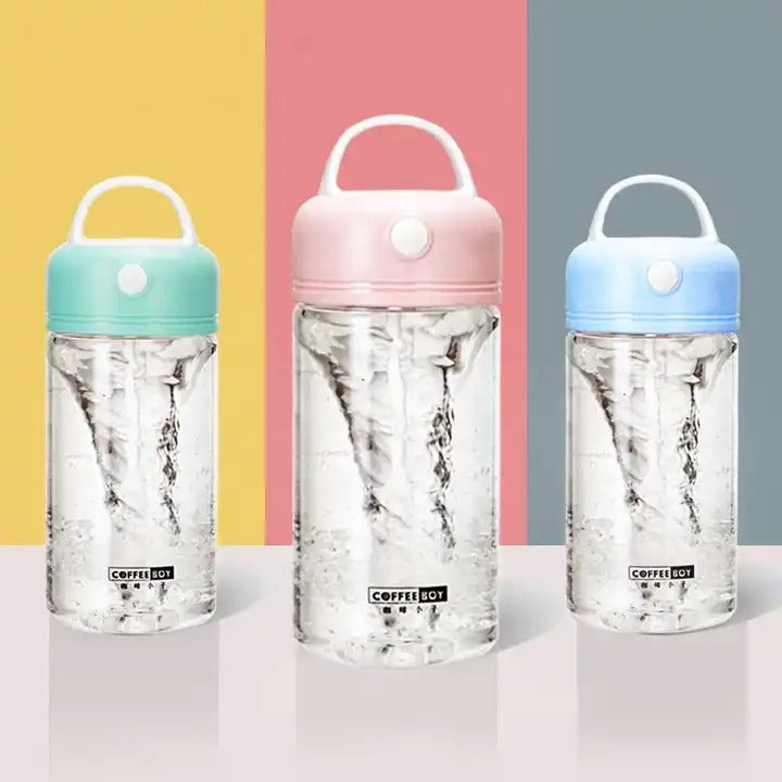 Termo Botella Deportiva Eléctrica con Mezclador Automático 300 ml