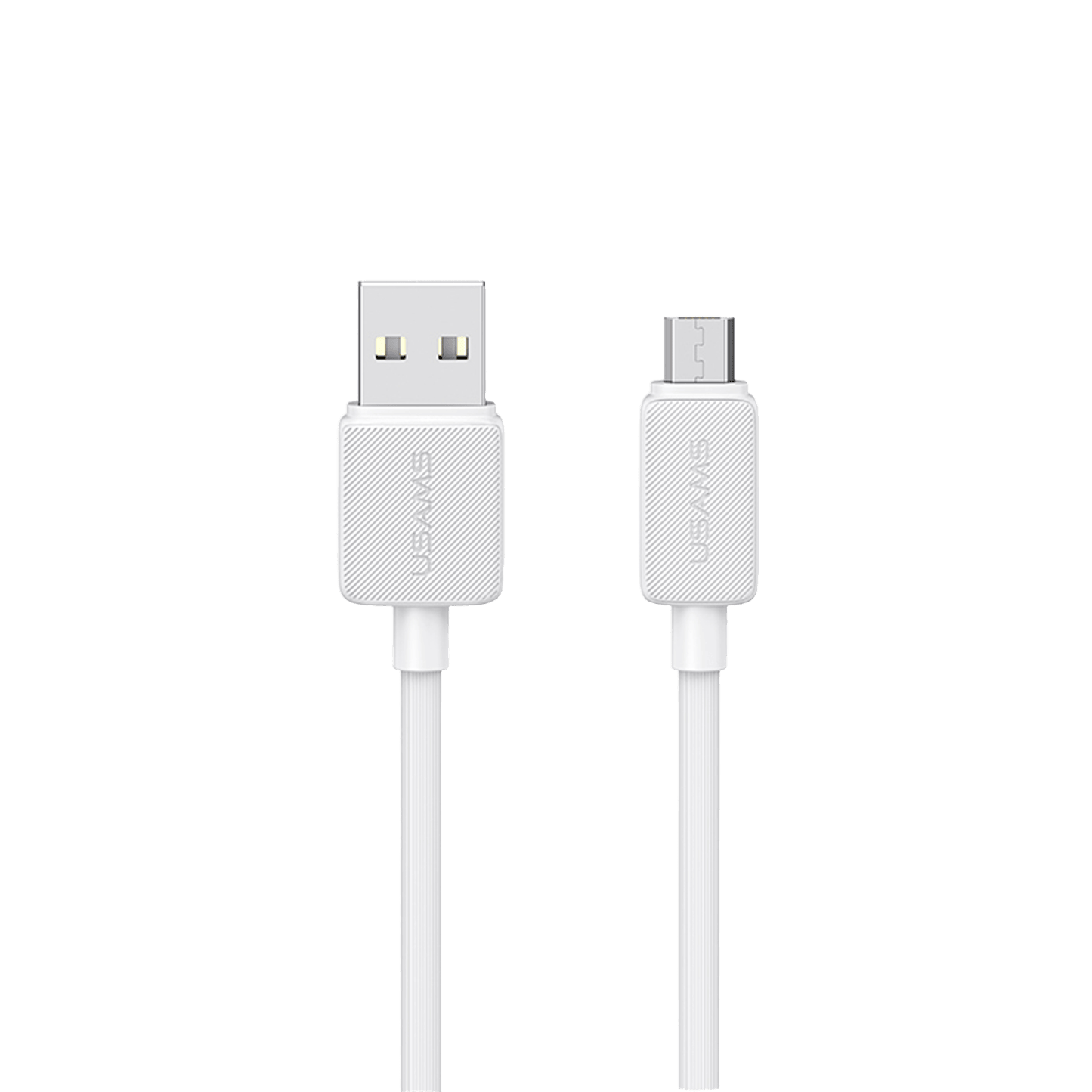 Cable de Carga y Datos Micro USB a USB 18W 1M Blanco (US-SJ690)