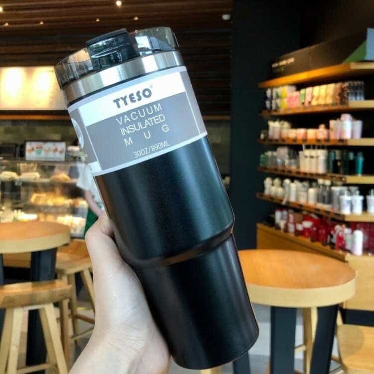 Vaso Térmico de Acero Inoxidable Tyeso 890 ml (30 oz)