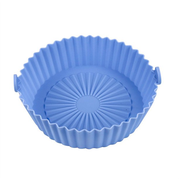 Molde de Silicona Redondo para Air Fryer - Resistente a Altas Temperaturas