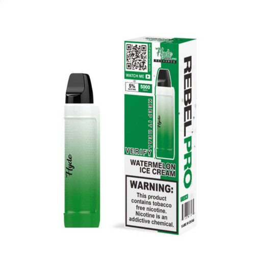 Vaporizador Hyde Rebel Pro Recargable - 5000 Puffs con 5% Nicotina