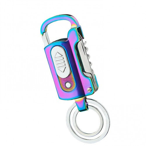 Multiherramienta con Encendedor Integrado y Anillo para Llaves